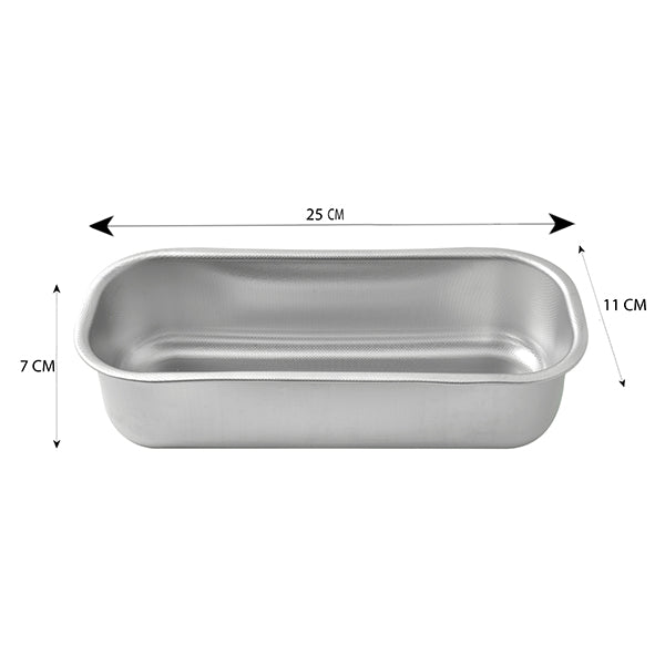 Moule à cake en inox 25 cm  Steel Pan - Mathon - 4
