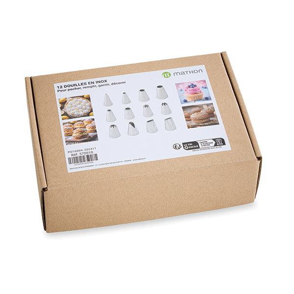 Coffret 12 douilles inox  Mathon - Mathon - 7