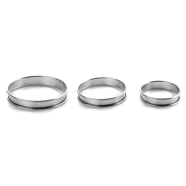 Cercle à tartelette rond en inox 8 cm Lacor - Mathon - 2