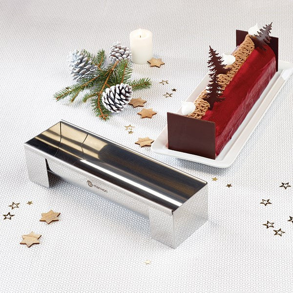 Gouttière à bûche démontable en inox 30 cm Mathon - Mathon - 5