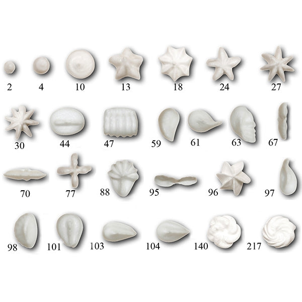 Coffret 26 mini-douilles fines inox spéciales décor De Buyer - Mathon - 1
