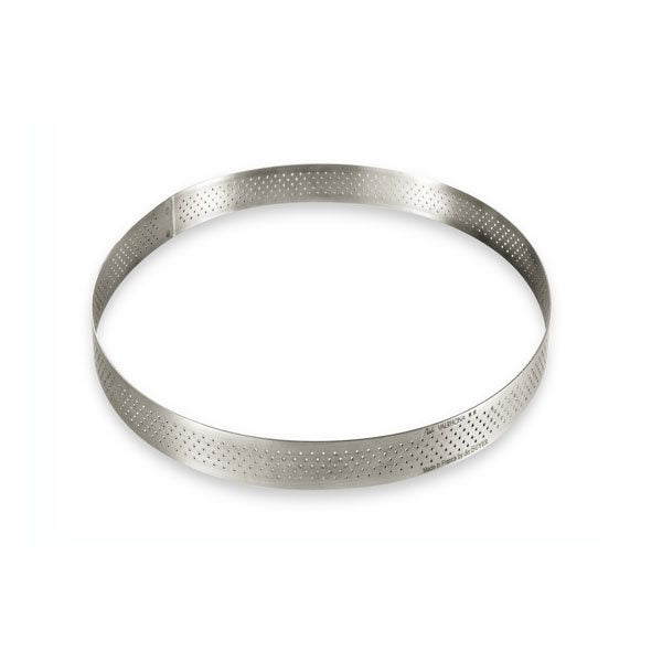 Cercle à tarte rond perforé 24,5 cm De Buyer - Mathon - 1