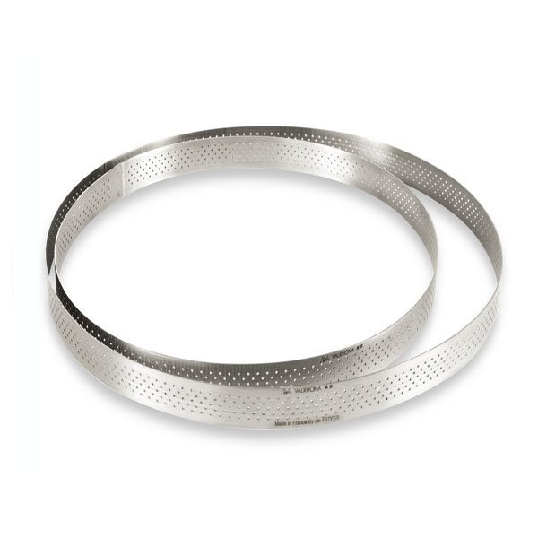 Cercle à tarte rond perforé 28,5 cm De Buyer - Mathon - 2
