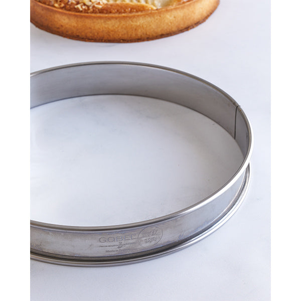 Cercle à tarte inox 24 cm Gobel - Mathon - 3