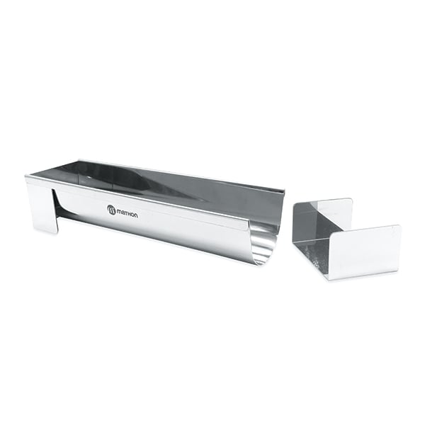 Lot gouttière à bûche inox et Flexi