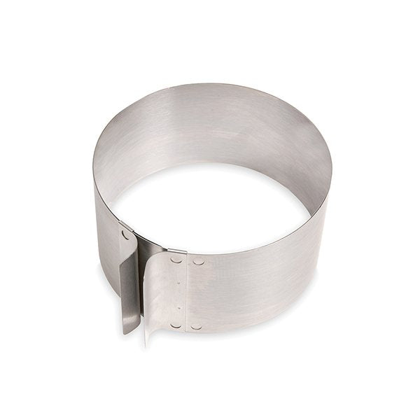 Lot cercle extensible en inox et rouleau bandes pour cercles 8 cm - Mathon - 2