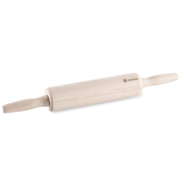 Rouleau à pâtisserie en hêtre avec poignées 38 cm Mathon - Mathon - 1