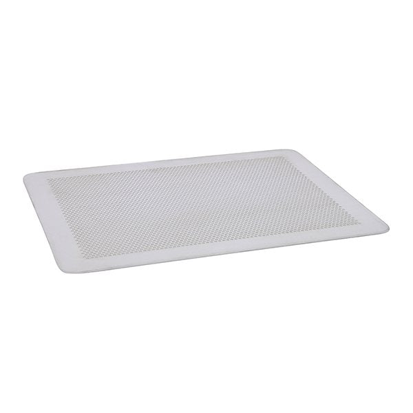 Plaque de cuisson perforée sans rebord en aluminium 30 x 20 cm De Buyer - Mathon - 1