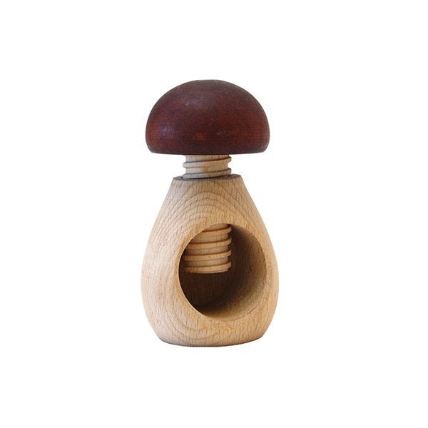 Casse-noix en bois forme champignon Roger Orfèvre - Mathon