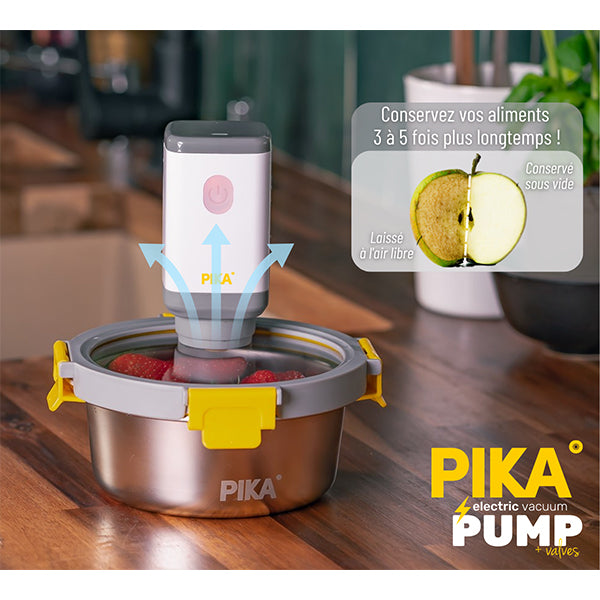 Pompe électrique de mise sous vide et 5 valves  Pika - Mathon - 3