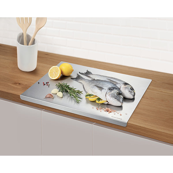 Planche multifonction Grand Chef inox 45 x 35 cm  Tescoma - Mathon - 6
