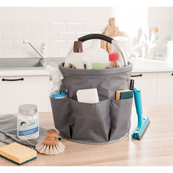 Panier multirangement 17 L gris Mathon - Mathon - 1