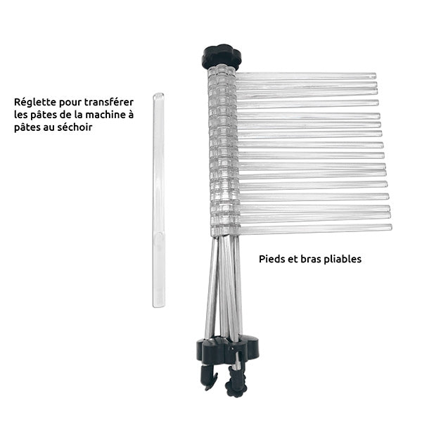 Séchoir à pâtes pliable 16 bras Mathon - Mathon - 5
