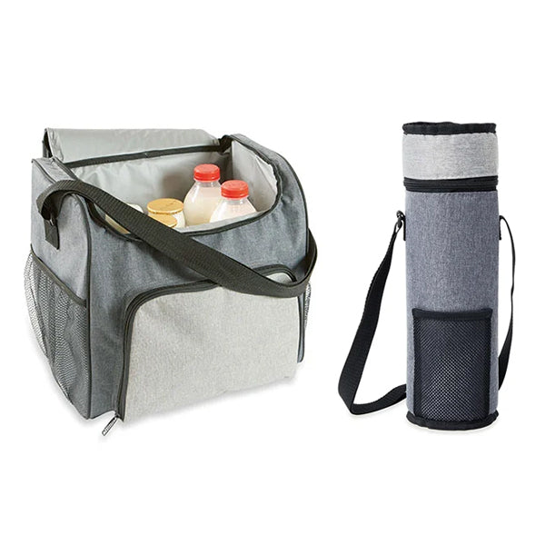 Lot glacière souple 30 L et porte-bouteille isotherme 1,5 L Mathon - Mathon - 1