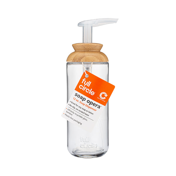 Distributeur de savon en verre Soap Opera  Full Circle - Mathon - 1