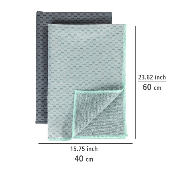 2 torchons en microfibre 40 x 60 cm  Wenko by Maximex - Mathon - 5