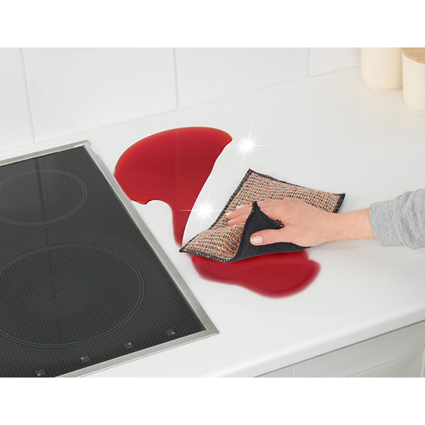 Lavette en microfibre et cuivre 25 x 17 cm  Wenko by Maximex - Mathon - 6