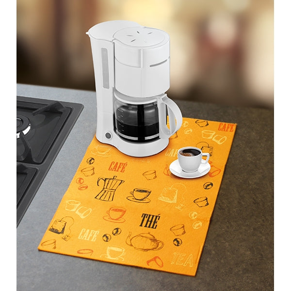 Tapis absorbant pour machine à café Elicuisine - Mathon - 1
