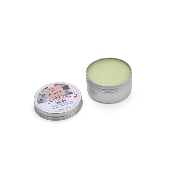 Cire de culottage et d’entretien pour ustensiles en acier 100 ml De Buyer - Mathon - 1