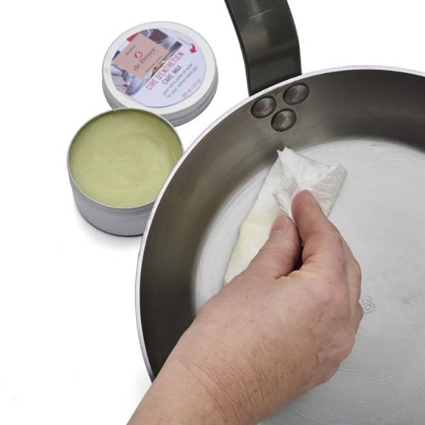 Cire de culottage et d’entretien pour ustensiles en acier 100 ml De Buyer - Mathon - 4