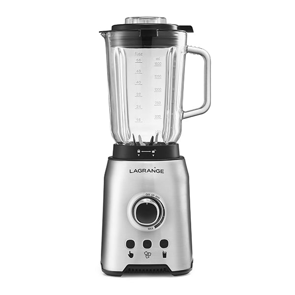 Blender inox avec bol en verre 2L 1200 W  Lagrange - Mathon - 1