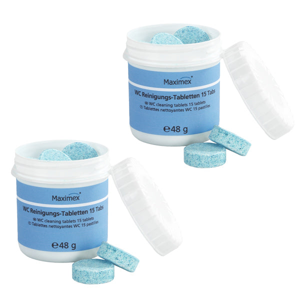 Lot de 2 sets de 15 pastilles détartrantes pour WC Wenko by Maximex - Mathon - 4