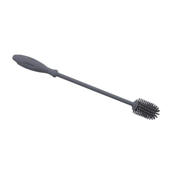 Brosse de nettoyage en silicone grise pour bouteilles 31 cm Dotz - Mathon