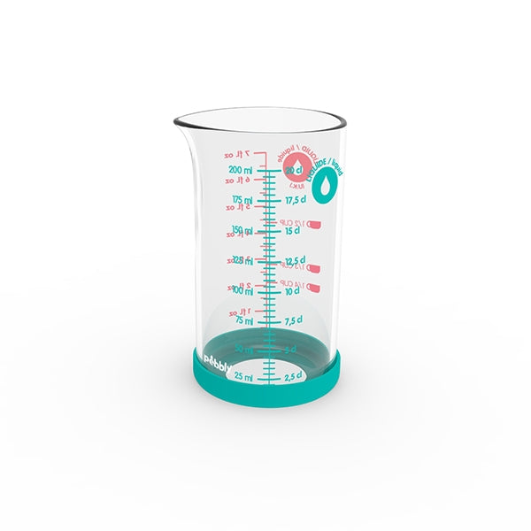 Verre doseur en verre avec silicone 200 ml Pebbly - Mathon - 2