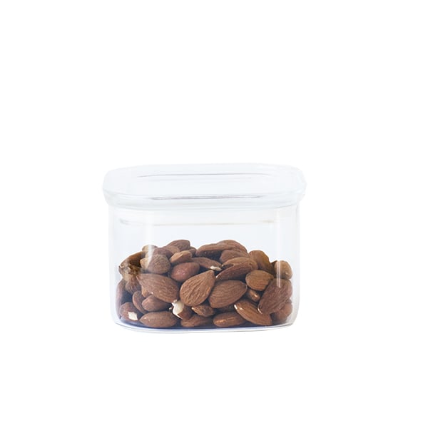 Boite carrée en verre 500ml Pebbly - Mathon - 1