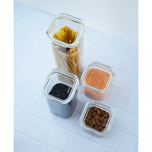 Boite carrée en verre 800ml Pebbly - Mathon - 5