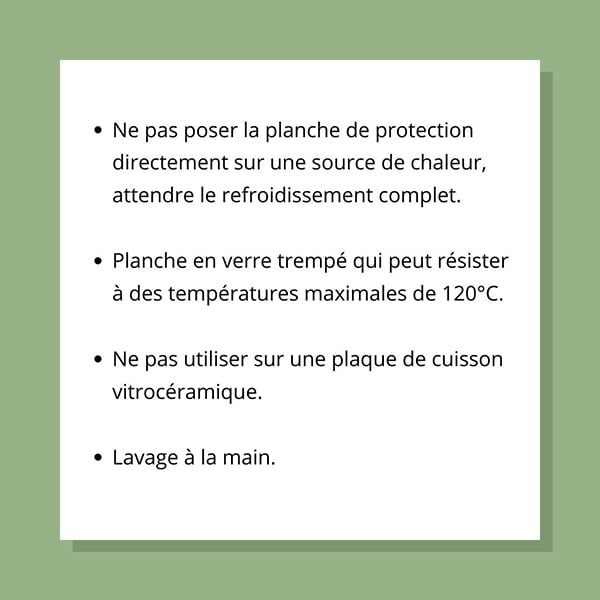 Planche de protection pour plaque de cuisson 50 x 28 cm Pebbly - Mathon - 5