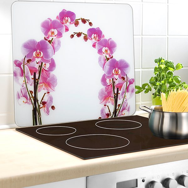 Protection murale en verre Orchidée Wenko by Maximex - Mathon - 1