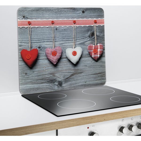 Protection murale en verre Coeurs Wenko by Maximex - Mathon - 1
