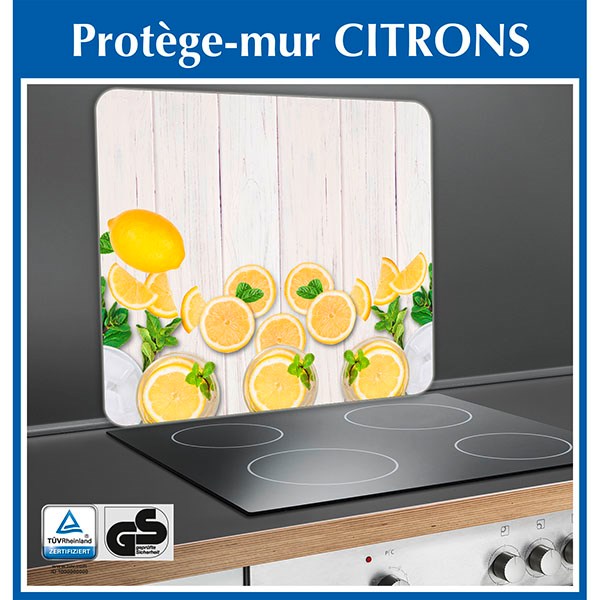 Protection murale en verre Citrons Wenko by Maximex - Mathon - 3