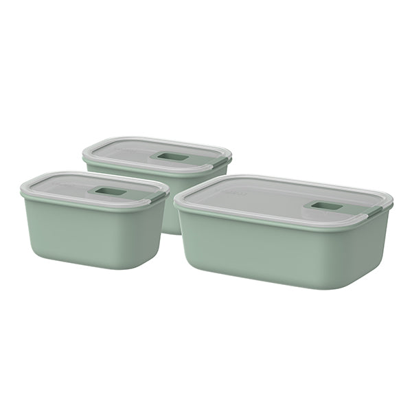 Set de 3 boîtes de conservation EasyClip 2 x 450 ml et 1000 ml Nordic Sage Mepal - Mathon - 1
