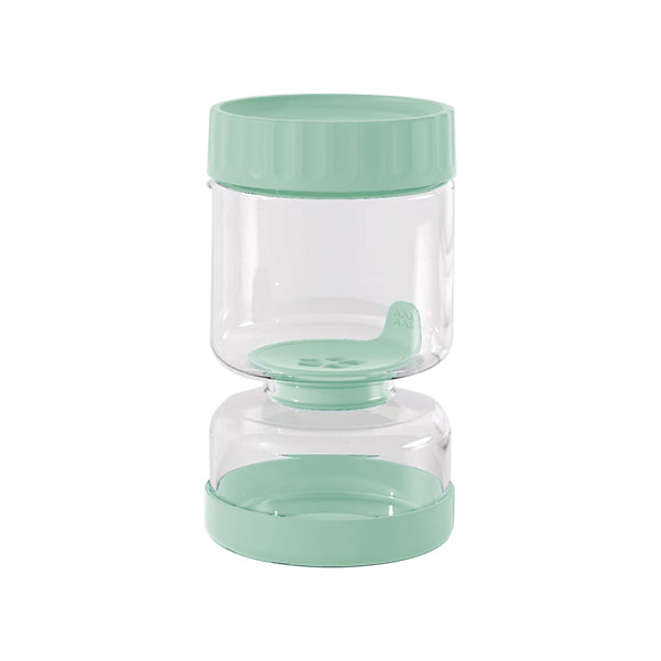 Bocal à cornichons en verre avec séparateur silicone 750 ml Pebbly - Mathon - 1