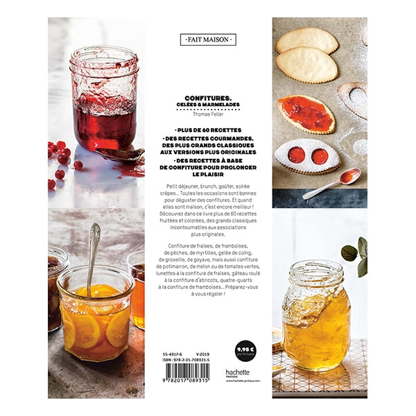 Livre Confitures, gelées et marmelades Fait Maison Hachette pratique - Mathon - 2