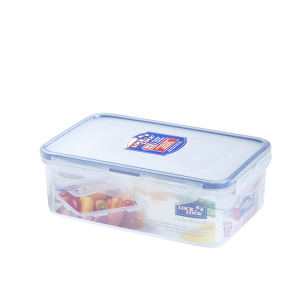 Boîte rectangulaire basse 1 L Lock and Lock - Mathon