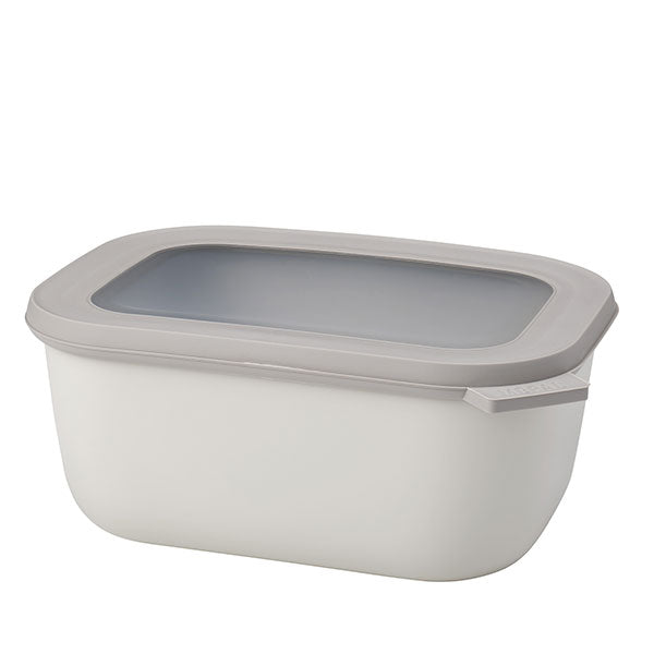 Bol multifonction rectangulaire Cirqula 1500 ml Nordic White Mepal - Mathon - 1