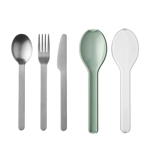 Set de 3 couverts Ellipse Nordic Sage Mepal - Mathon - 2