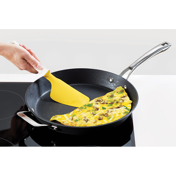 Spatule à œuf en silicone jaune Elevate Joseph Joseph - Mathon - 2