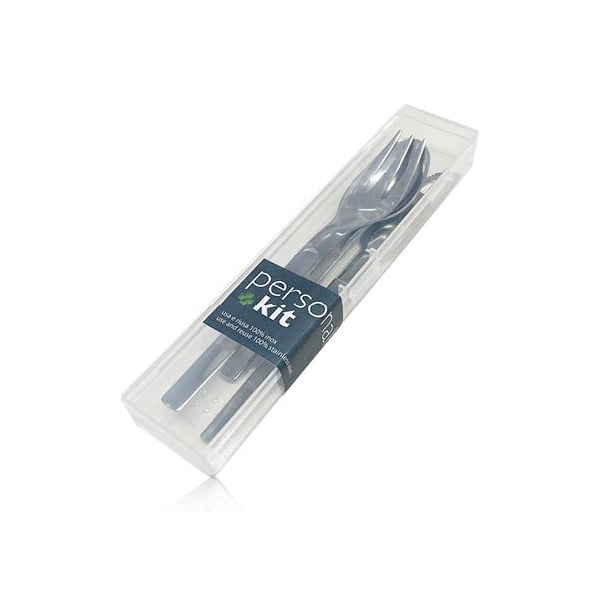 Set 3 pièces couverts inox Personnal Kit Inoxriv - Mathon - 2