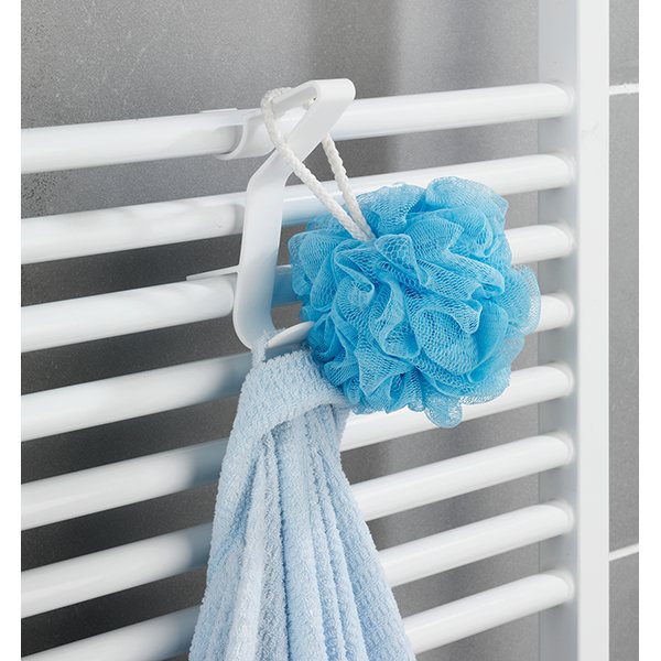 3 crochets de radiateur Flexi blanc Wenko by Maximex - Mathon - 2