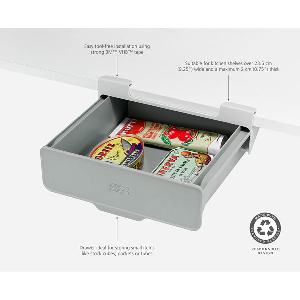 Tiroir de rangement sous étagère CupboardStore™  Joseph Joseph - Mathon - 4