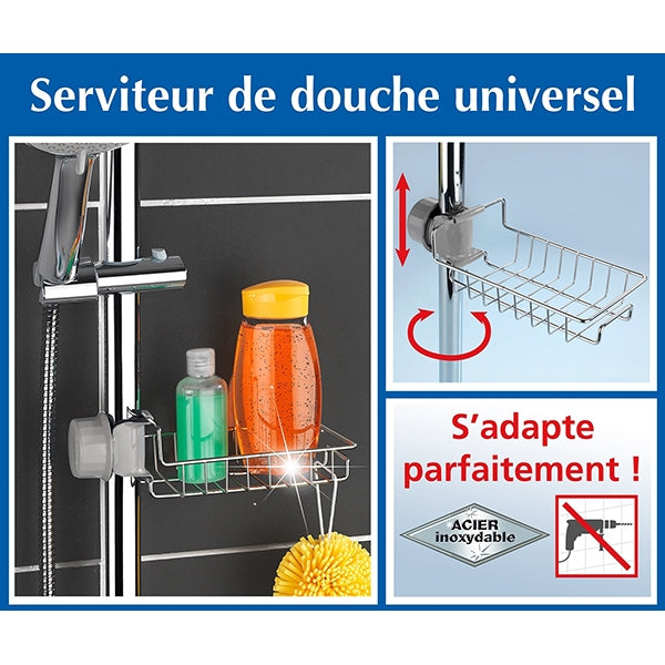 Etagère de douche inox 3 kg Wenko by Maximex - Mathon - 4