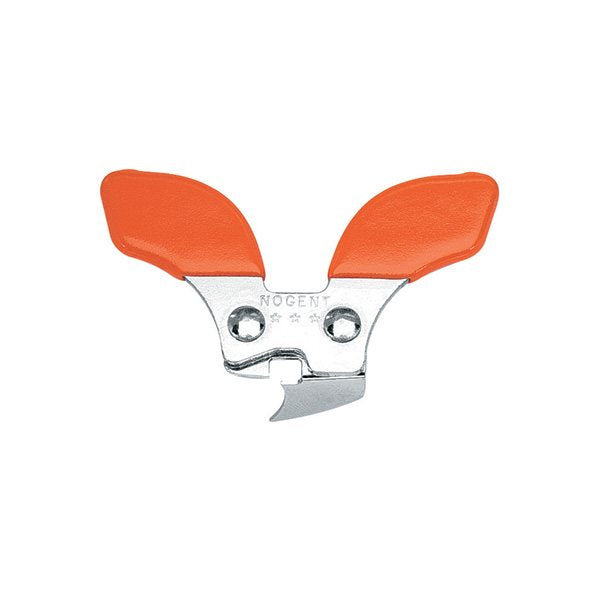 Ouvre-boîtes Mini Kim à couteau orange spécial gaucher Nogent - Mathon - 1