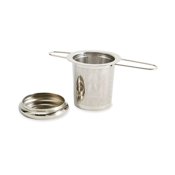 Infuseur à thé avec poignées pliables et support inox Mathon - Mathon - 2