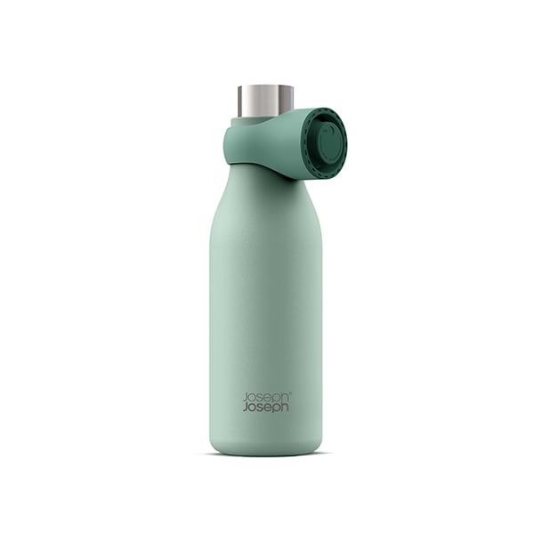 Bouteille isotherme isolée sous vide Loop 500 ml vert mat Joseph Joseph - Mathon - 3