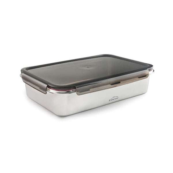Récipient rectangulaire en acier inoxydable Ecoinox Pro 5 L Lacor - Mathon - 1