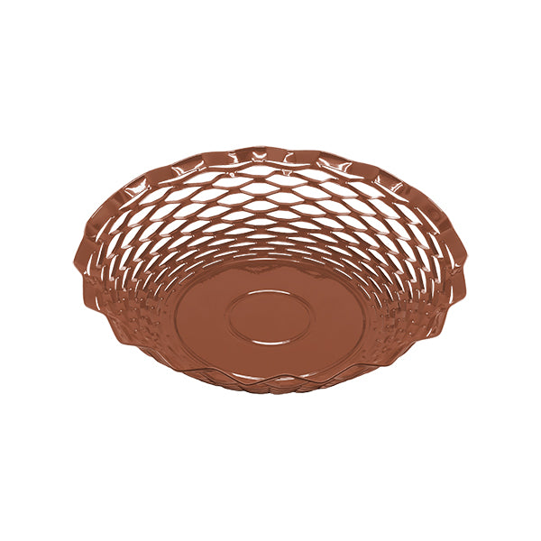 Corbeille ronde Vintage 24,5 cm cuivre  Roger Orfèvre - Mathon - 1